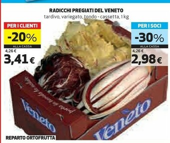 Coop Radicchio offerta