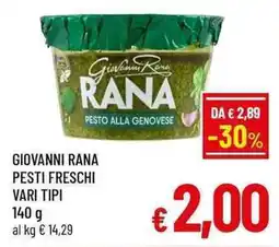 A&O Giovanni rana pesti freschi offerta