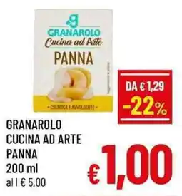 A&O Granarolo cucina ad arte panna offerta