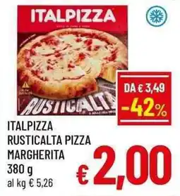 A&O Italpizza rusticalta pizza margherita offerta