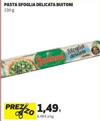 Coop Pasta sfoglia offerta