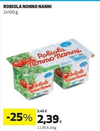 Coop Robiola offerta