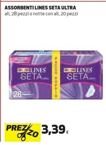 Coop Assorbenti lines offerta