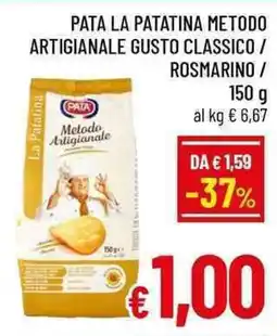 A&O Pata la patatina metodo artigianale gusto classico / rosmarino offerta
