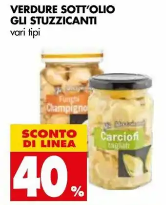 Tigros Verdure Sott'Olio Gli Stuzzicanti offerta