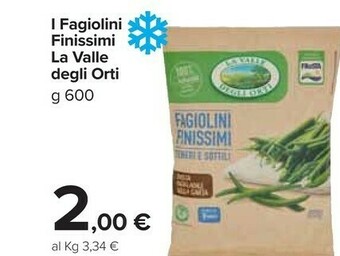 Carrefour Market Fagiolini offerta