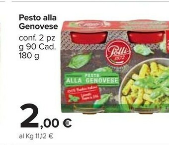Carrefour Market Pesto alla genovese offerta