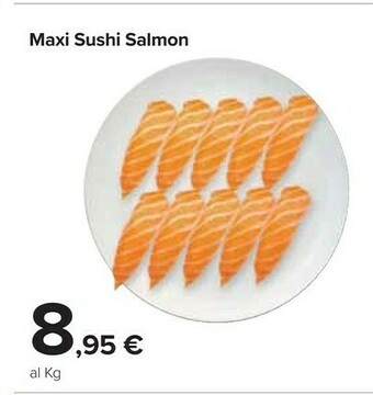 Carrefour Market Maxi sushi salmon offerta