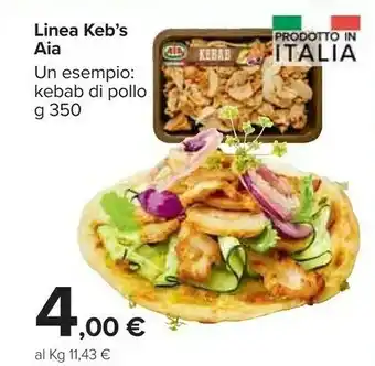 Carrefour Market Aia linea keb's offerta