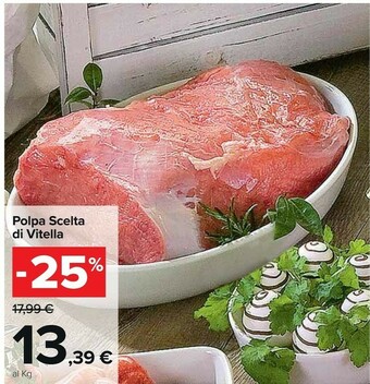 Carrefour Market Polpa scelta di vitella offerta