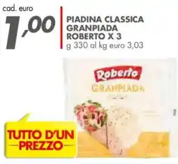 Italmark Piadina classica granpiada ROBERTO X 3 offerta