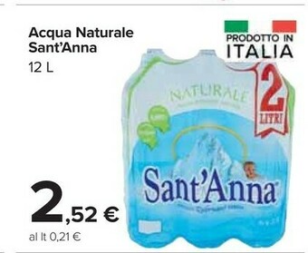 Carrefour Market Acqua minerale naturale offerta