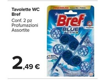 Carrefour Market Bref tavoletta wc offerta