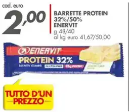 Italmark Barrette protein 32%/50% ENERVIT offerta