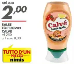 Italmark Salse top down CALVE offerta