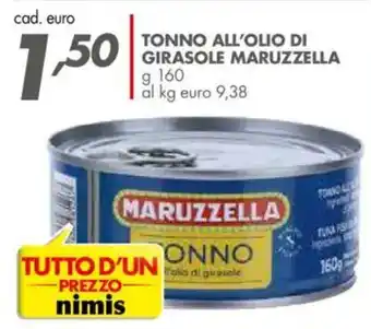 Italmark Tonno all'olio di girasole MARUZZELLA offerta