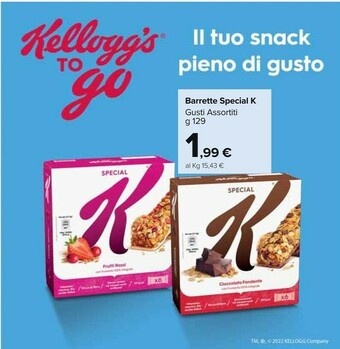 Carrefour Market Barrette special k offerta