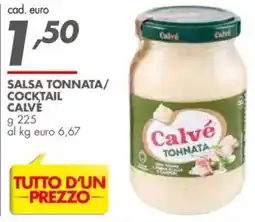Italmark Salsa tonnata/ cocktail CALVÉ offerta
