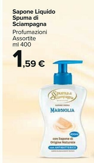 Carrefour Market Sapone liquido offerta