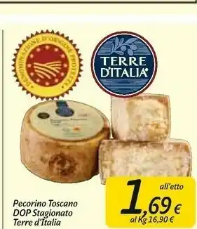 Carrefour Market Pecorino toscano dop stagionato offerta