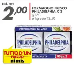 Italmark Formaggio fresco PHILADELPHIA X 2 offerta