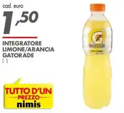 Italmark Integratore limone/arancia GATORADE offerta