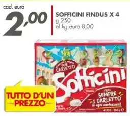 Italmark Sofficini FINDUS x4 offerta