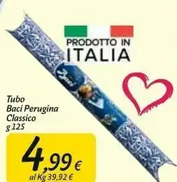 Carrefour Market Tubo baci classico g 125 offerta