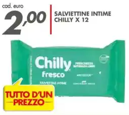 Italmark Salviettine intime CHILLY X 12 offerta