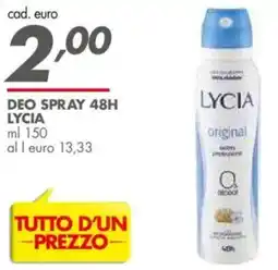 Italmark Deo spray 48H LYCIA offerta