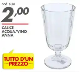 Italmark Calice acqua/vino anna offerta