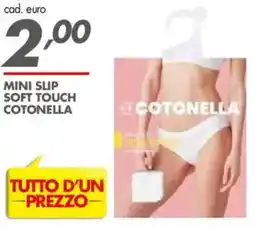 Italmark Mini slip soft touch COTONELLA offerta