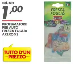 Italmark Profumatore per auto fresca foglia AREXONS offerta