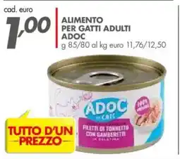 Italmark Alimento per gatti adulti ADOC offerta