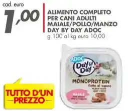 Italmark Alimento completo per cani adulti maiale/pollo/manzo day by day ADOC offerta