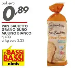 Italmark Pan bauletto grano duro MULINO BIANCO offerta