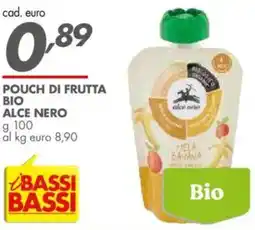 Italmark Pouch di frutta bio ALCE NERO offerta