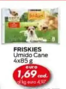 Italmark FRISKIES Umido Cane offerta