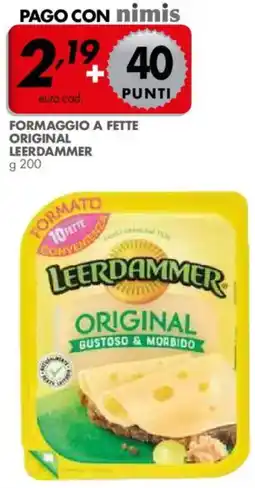 Italmark Formaggio a fette original LEERDAMMER offerta