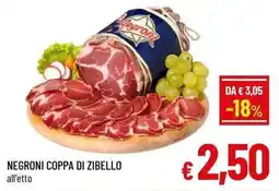 A&O Negroni coppa di zibello offerta