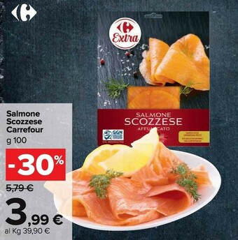 Carrefour Market Carrefour salmone scozzese offerta