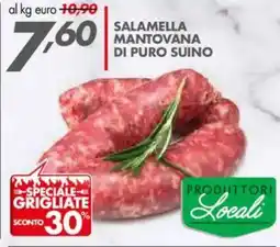 Italmark Salamella mantovana di puro suino offerta