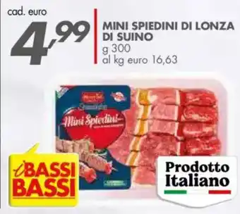 Italmark Mini spiedini di lonza di suino offerta