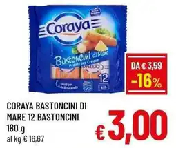 A&O Coraya bastoncini di mare 12 bastoncini offerta