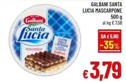A&O Galbani santa lucia mascarpone offerta