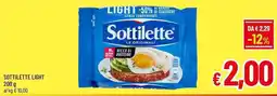 A&O Sottilette light offerta