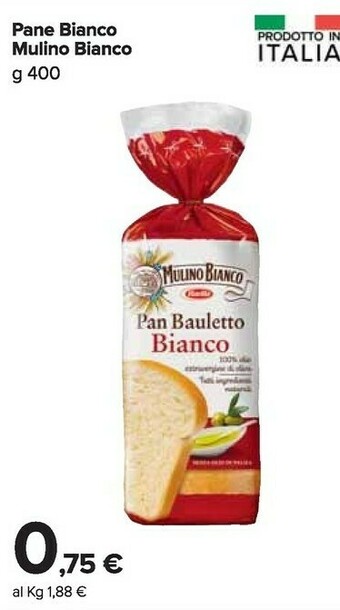 Carrefour Market Pan bauletto offerta