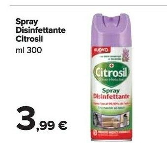 Carrefour Market Citrosil spray disinfettante 300 ml offerta