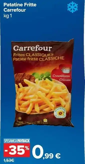 Carrefour Market Carrefour patatine fritte offerta