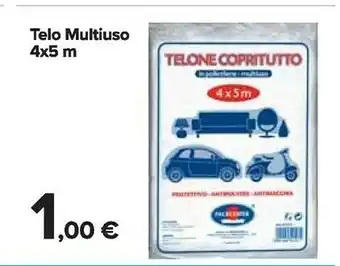 Carrefour Market Telo multiuso 4x5 m offerta
